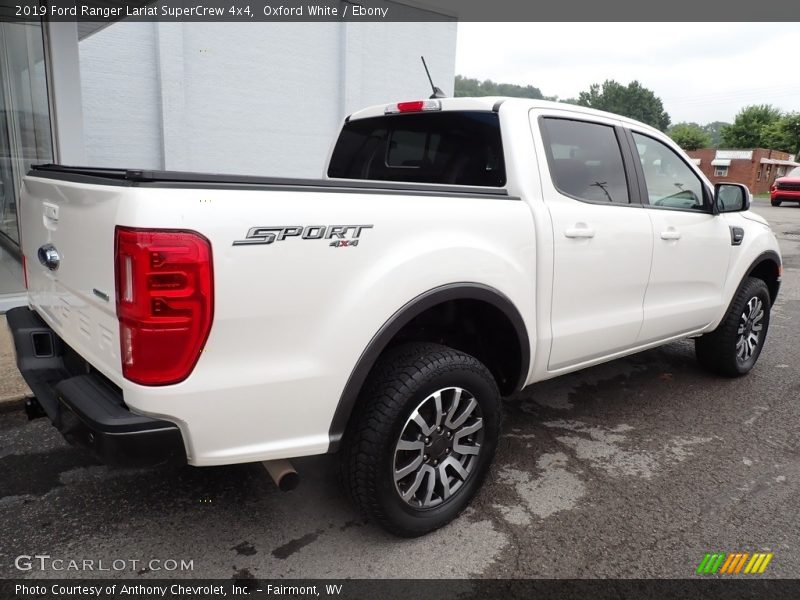 Oxford White / Ebony 2019 Ford Ranger Lariat SuperCrew 4x4