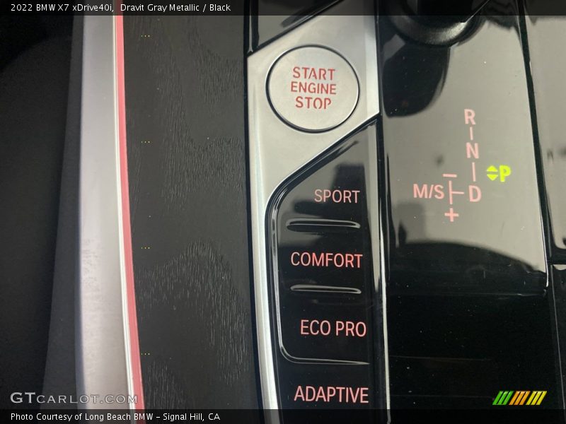 Dravit Gray Metallic / Black 2022 BMW X7 xDrive40i