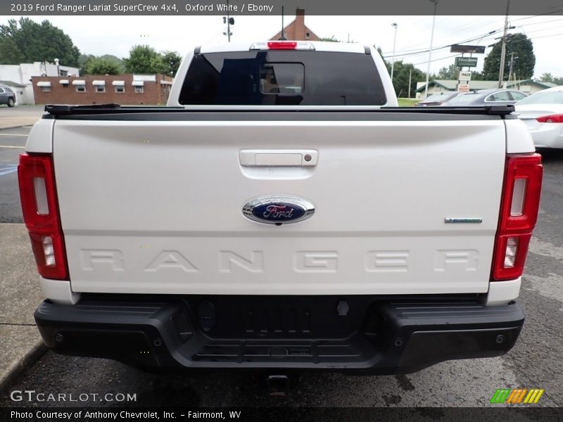 Oxford White / Ebony 2019 Ford Ranger Lariat SuperCrew 4x4