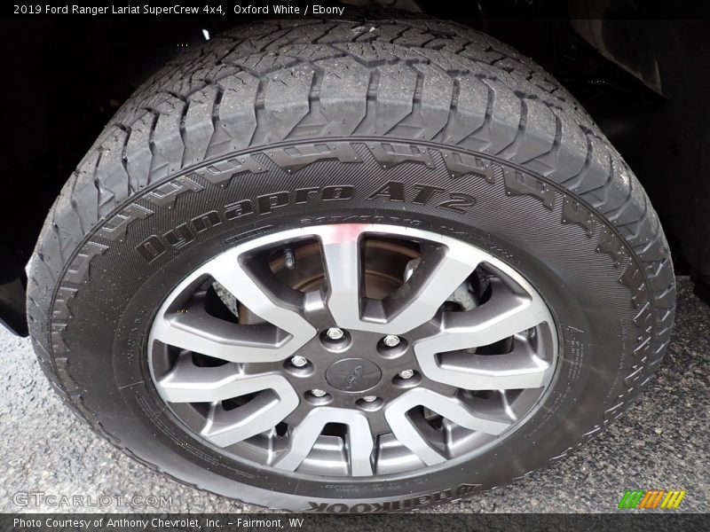 Oxford White / Ebony 2019 Ford Ranger Lariat SuperCrew 4x4