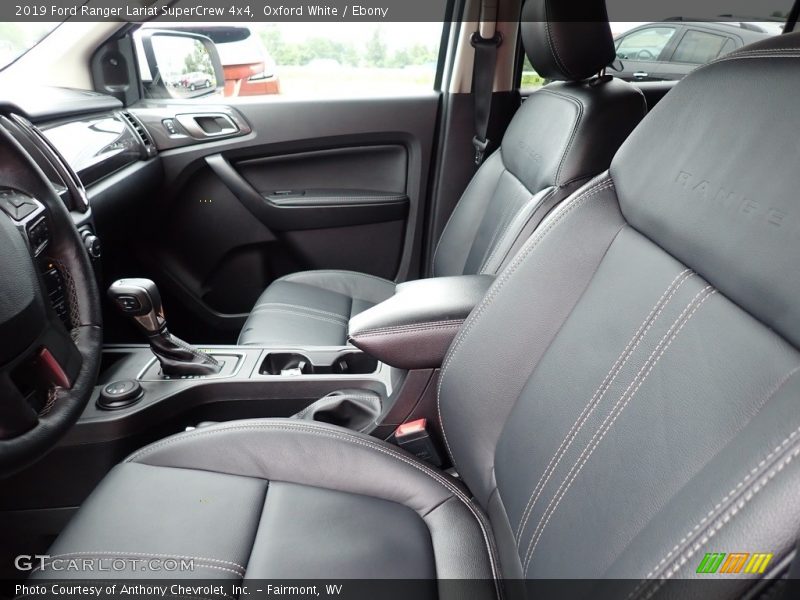 Oxford White / Ebony 2019 Ford Ranger Lariat SuperCrew 4x4