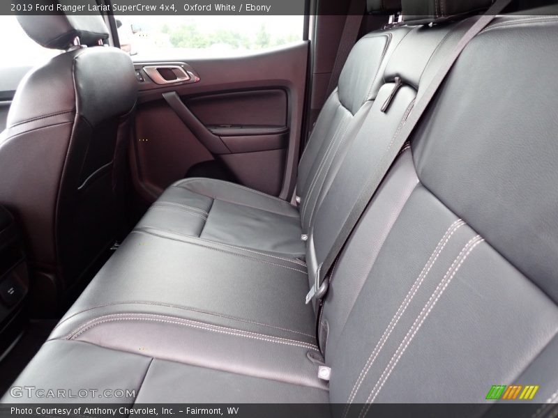 Oxford White / Ebony 2019 Ford Ranger Lariat SuperCrew 4x4