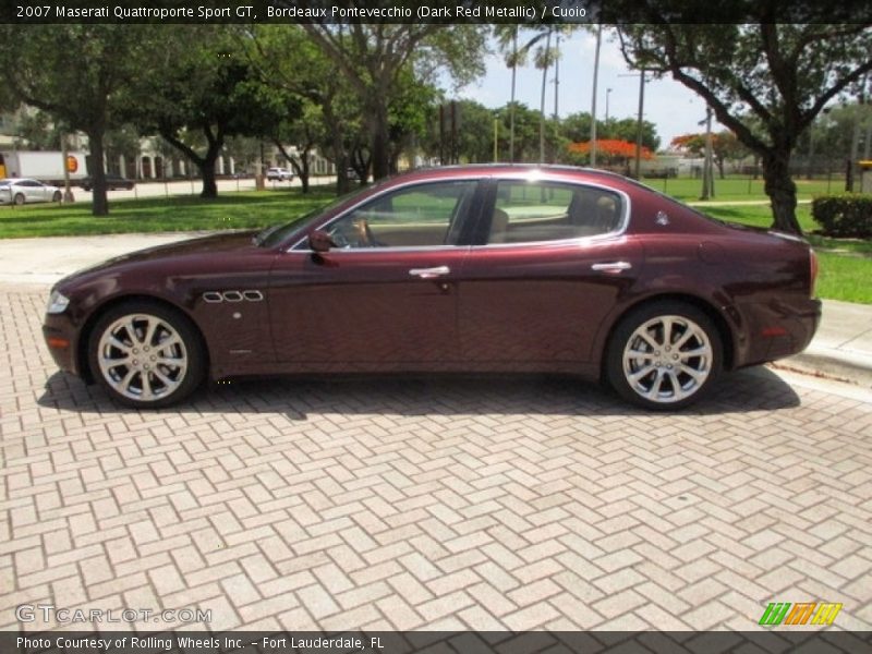  2007 Quattroporte Sport GT Bordeaux Pontevecchio (Dark Red Metallic)