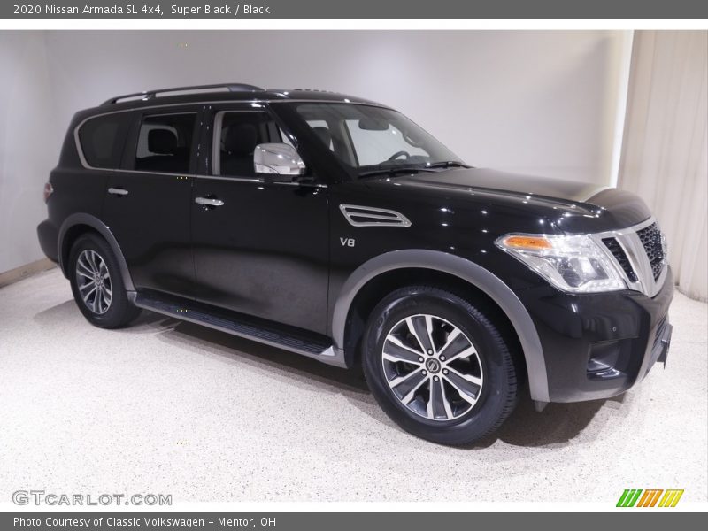 Super Black / Black 2020 Nissan Armada SL 4x4