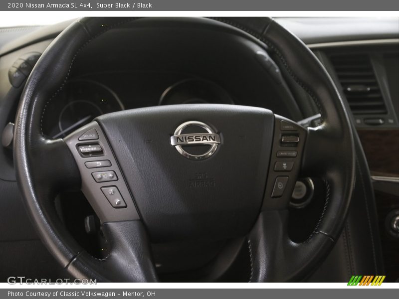 Super Black / Black 2020 Nissan Armada SL 4x4