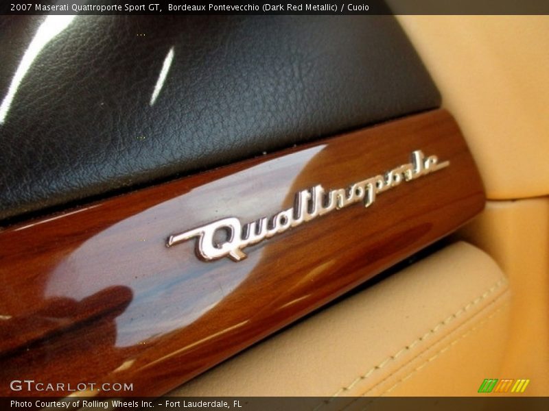  2007 Quattroporte Sport GT Logo