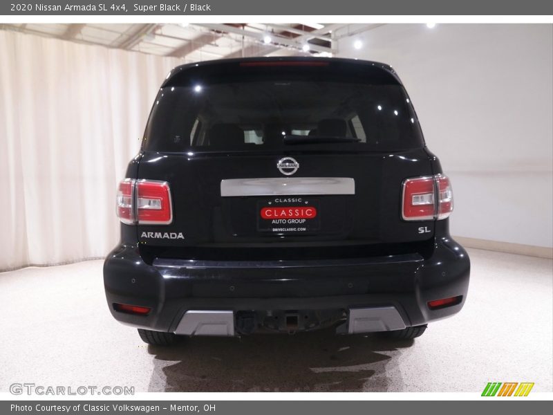 Super Black / Black 2020 Nissan Armada SL 4x4