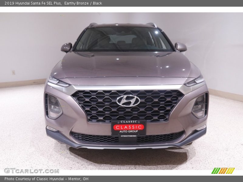Earthy Bronze / Black 2019 Hyundai Santa Fe SEL Plus