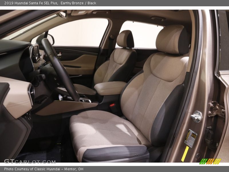 Earthy Bronze / Black 2019 Hyundai Santa Fe SEL Plus