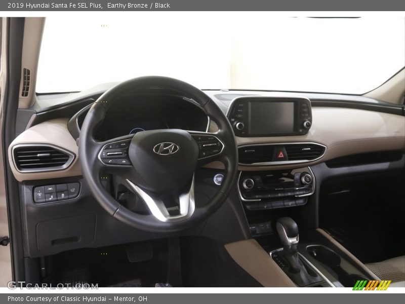 Earthy Bronze / Black 2019 Hyundai Santa Fe SEL Plus