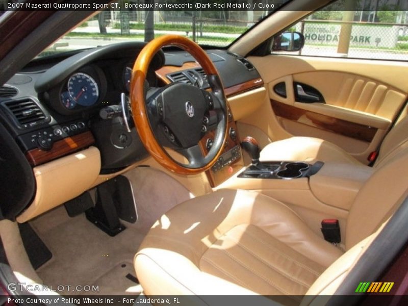  2007 Quattroporte Sport GT Cuoio Interior