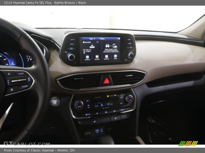 Earthy Bronze / Black 2019 Hyundai Santa Fe SEL Plus