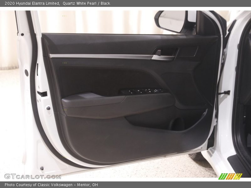 Quartz White Pearl / Black 2020 Hyundai Elantra Limited