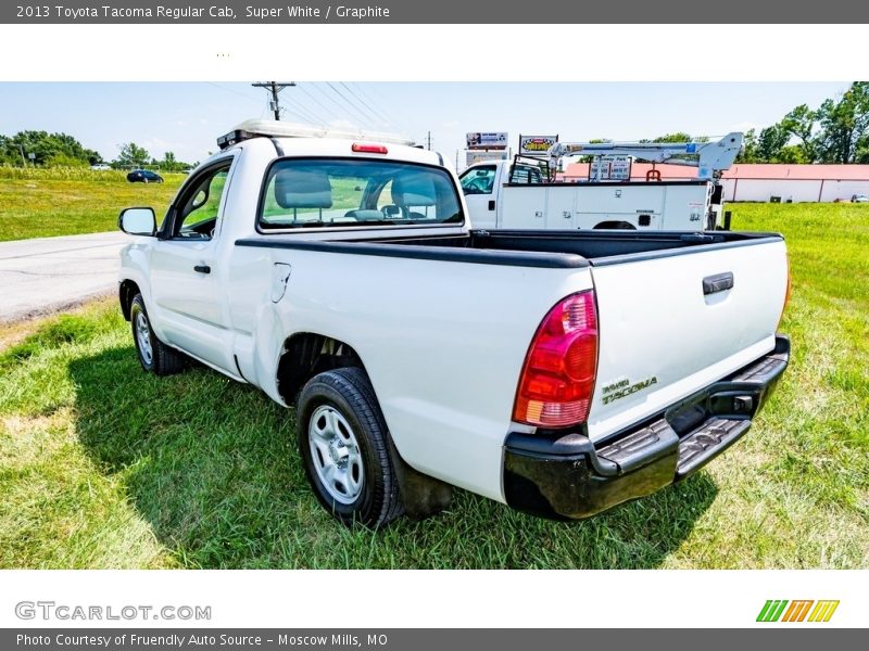 Super White / Graphite 2013 Toyota Tacoma Regular Cab