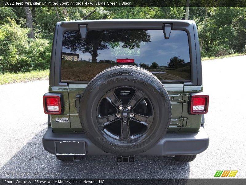 Sarge Green / Black 2022 Jeep Wrangler Unlimited Sport Altitude 4x4