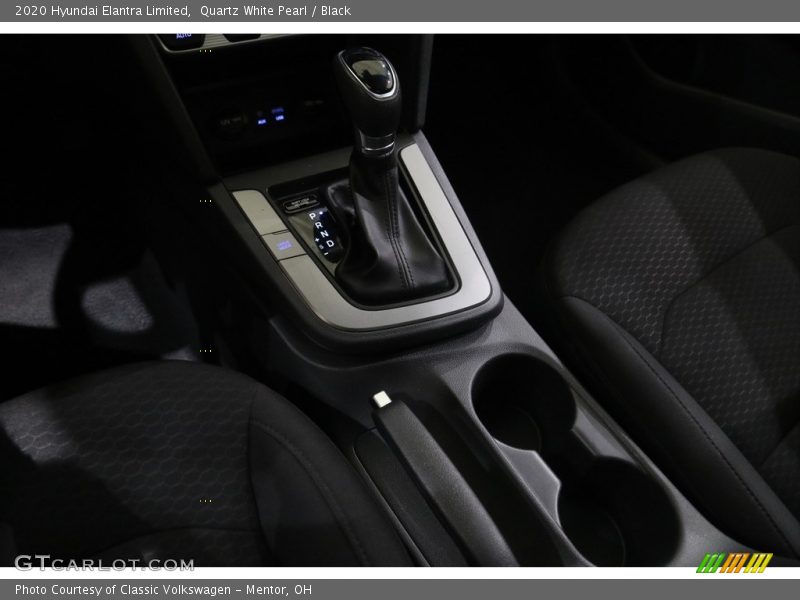 Quartz White Pearl / Black 2020 Hyundai Elantra Limited