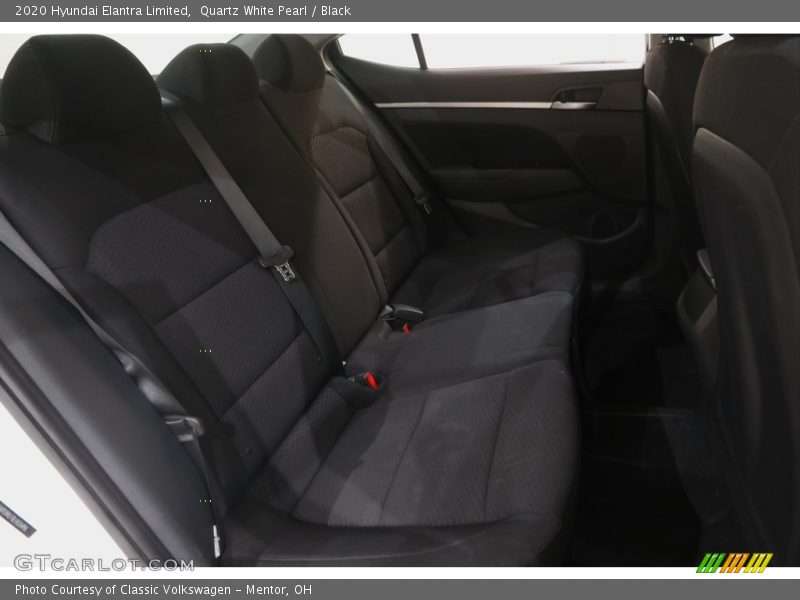Quartz White Pearl / Black 2020 Hyundai Elantra Limited