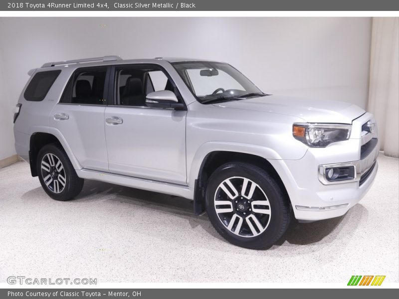 Classic Silver Metallic / Black 2018 Toyota 4Runner Limited 4x4