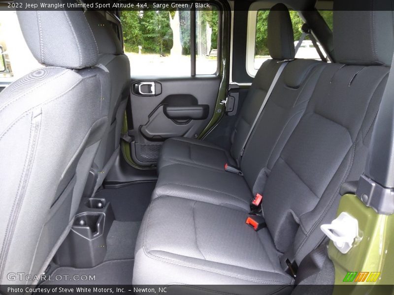 Sarge Green / Black 2022 Jeep Wrangler Unlimited Sport Altitude 4x4