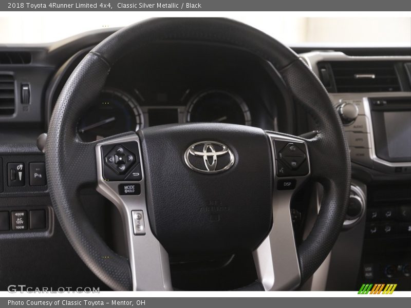Classic Silver Metallic / Black 2018 Toyota 4Runner Limited 4x4