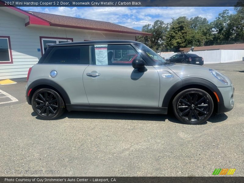 Moonwalk Grey Metallic / Carbon Black 2017 Mini Hardtop Cooper S 2 Door