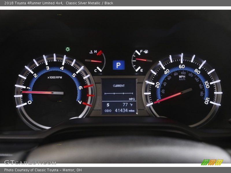 Classic Silver Metallic / Black 2018 Toyota 4Runner Limited 4x4
