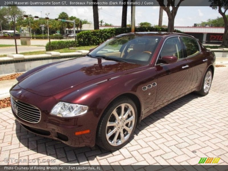  2007 Quattroporte Sport GT Bordeaux Pontevecchio (Dark Red Metallic)