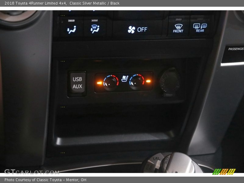 Classic Silver Metallic / Black 2018 Toyota 4Runner Limited 4x4