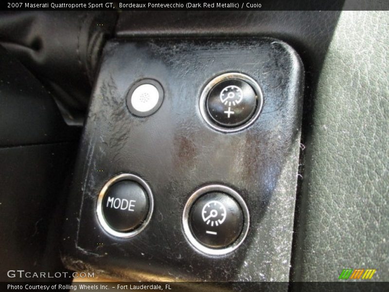 Bordeaux Pontevecchio (Dark Red Metallic) / Cuoio 2007 Maserati Quattroporte Sport GT