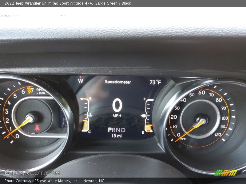 Sarge Green / Black 2022 Jeep Wrangler Unlimited Sport Altitude 4x4