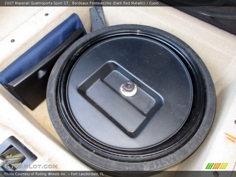 Tool Kit of 2007 Quattroporte Sport GT