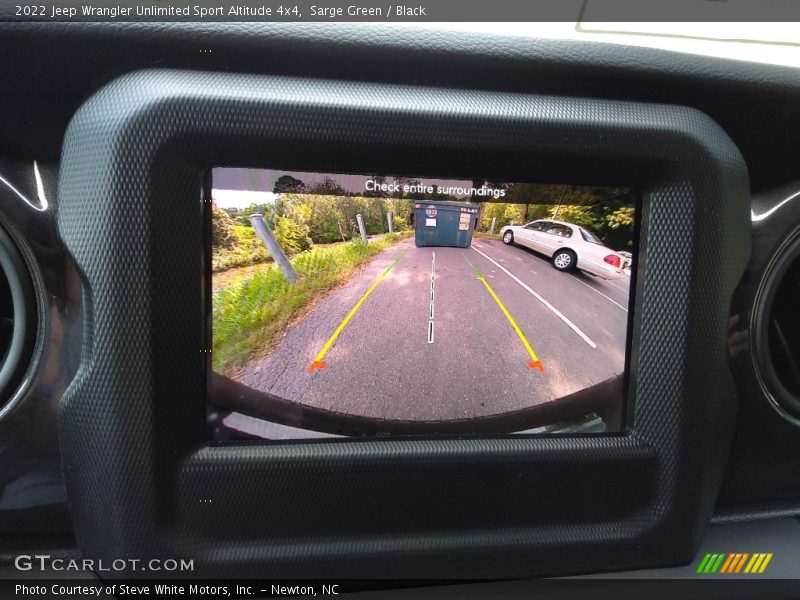 Sarge Green / Black 2022 Jeep Wrangler Unlimited Sport Altitude 4x4