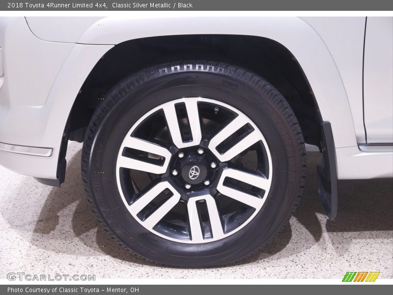 Classic Silver Metallic / Black 2018 Toyota 4Runner Limited 4x4