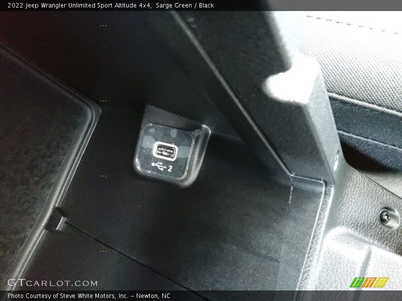 Sarge Green / Black 2022 Jeep Wrangler Unlimited Sport Altitude 4x4