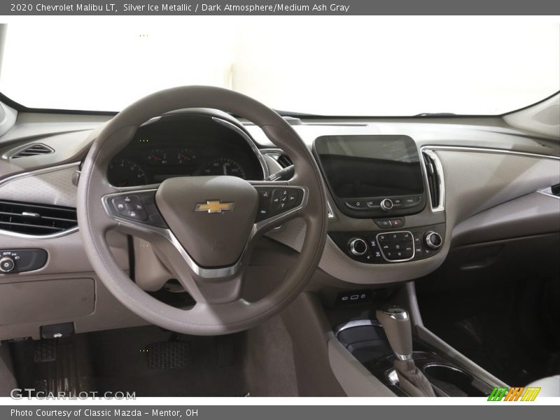 Silver Ice Metallic / Dark Atmosphere/Medium Ash Gray 2020 Chevrolet Malibu LT