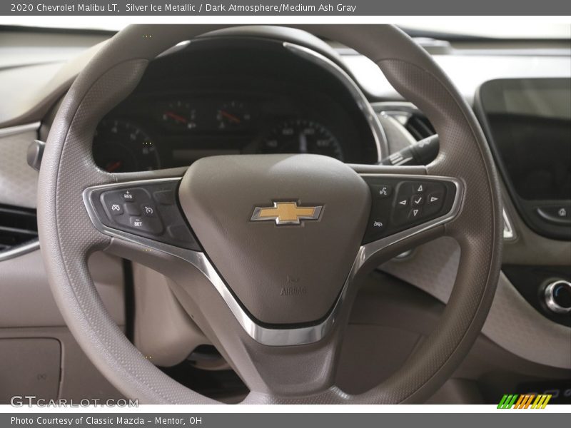 Silver Ice Metallic / Dark Atmosphere/Medium Ash Gray 2020 Chevrolet Malibu LT