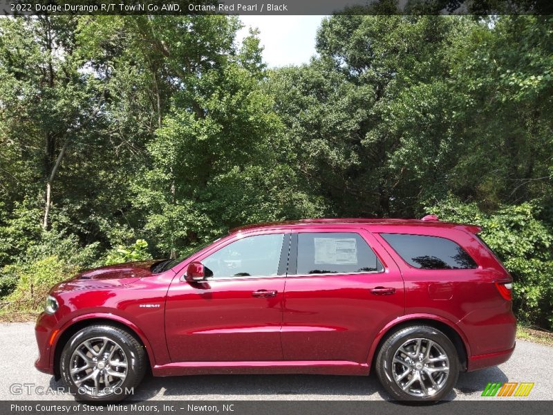 Octane Red Pearl / Black 2022 Dodge Durango R/T Tow N Go AWD