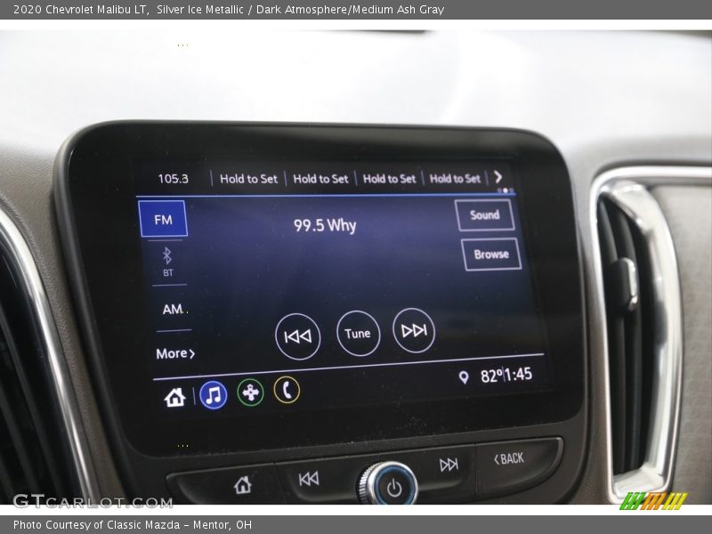Silver Ice Metallic / Dark Atmosphere/Medium Ash Gray 2020 Chevrolet Malibu LT