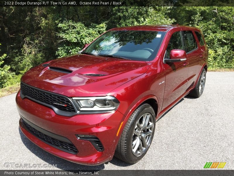 Octane Red Pearl / Black 2022 Dodge Durango R/T Tow N Go AWD