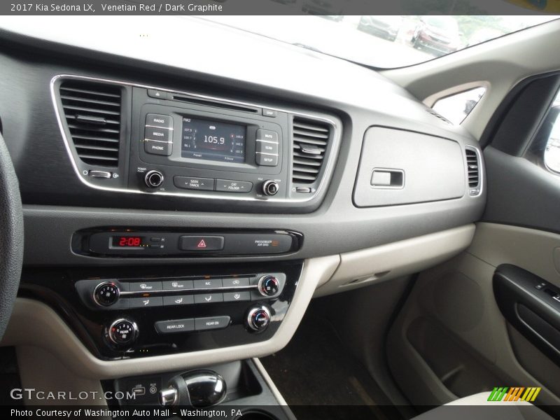 Venetian Red / Dark Graphite 2017 Kia Sedona LX