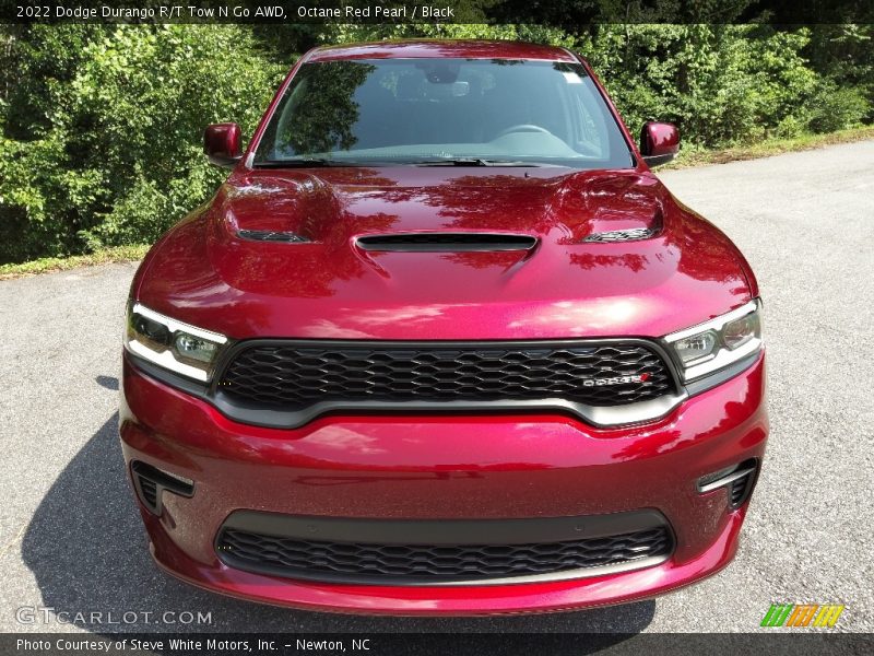 Octane Red Pearl / Black 2022 Dodge Durango R/T Tow N Go AWD