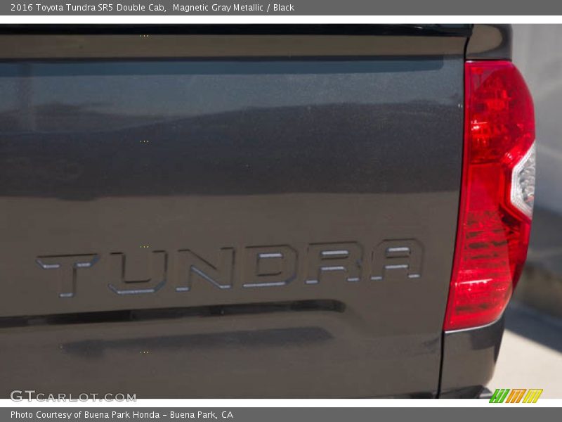 Magnetic Gray Metallic / Black 2016 Toyota Tundra SR5 Double Cab