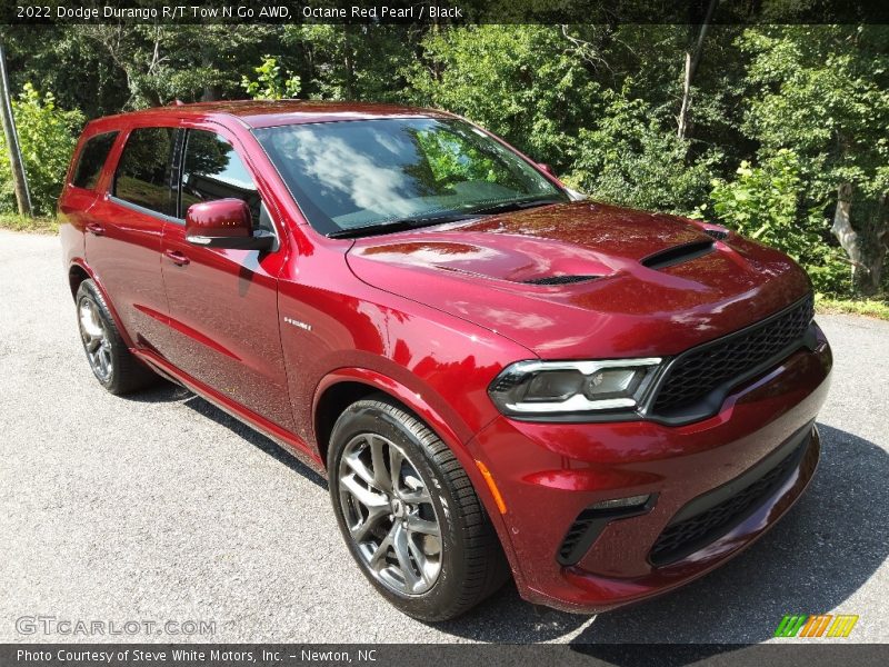 Octane Red Pearl / Black 2022 Dodge Durango R/T Tow N Go AWD