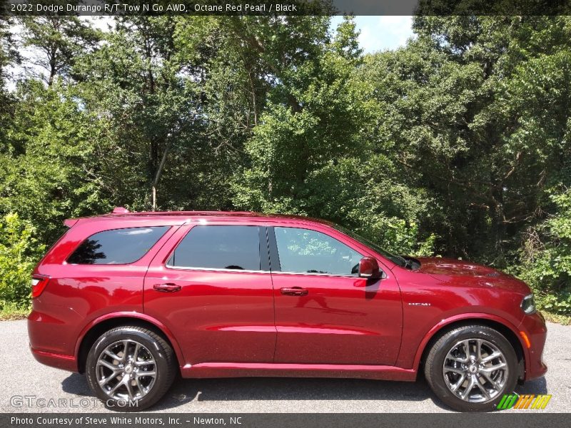 Octane Red Pearl / Black 2022 Dodge Durango R/T Tow N Go AWD