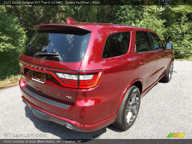 Octane Red Pearl / Black 2022 Dodge Durango R/T Tow N Go AWD