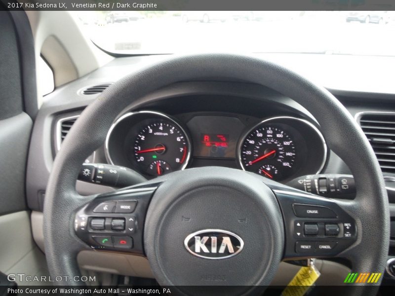 Venetian Red / Dark Graphite 2017 Kia Sedona LX