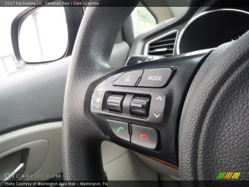 Venetian Red / Dark Graphite 2017 Kia Sedona LX