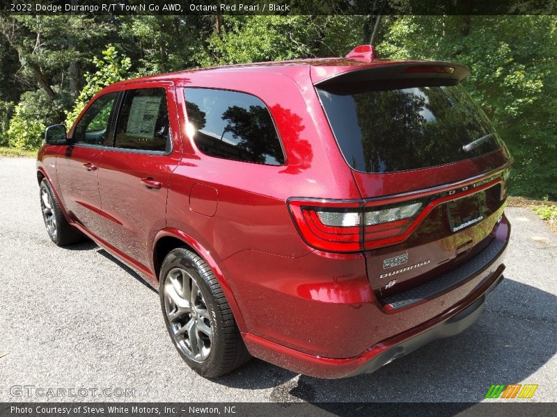 Octane Red Pearl / Black 2022 Dodge Durango R/T Tow N Go AWD