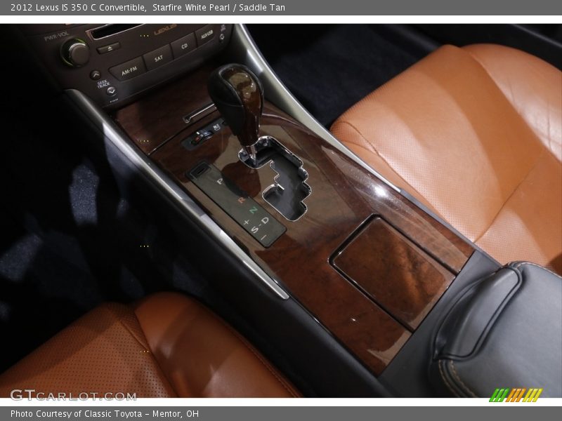  2012 IS 350 C Convertible 6 Speed ECT-i Automatic Shifter