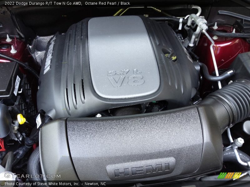 Octane Red Pearl / Black 2022 Dodge Durango R/T Tow N Go AWD